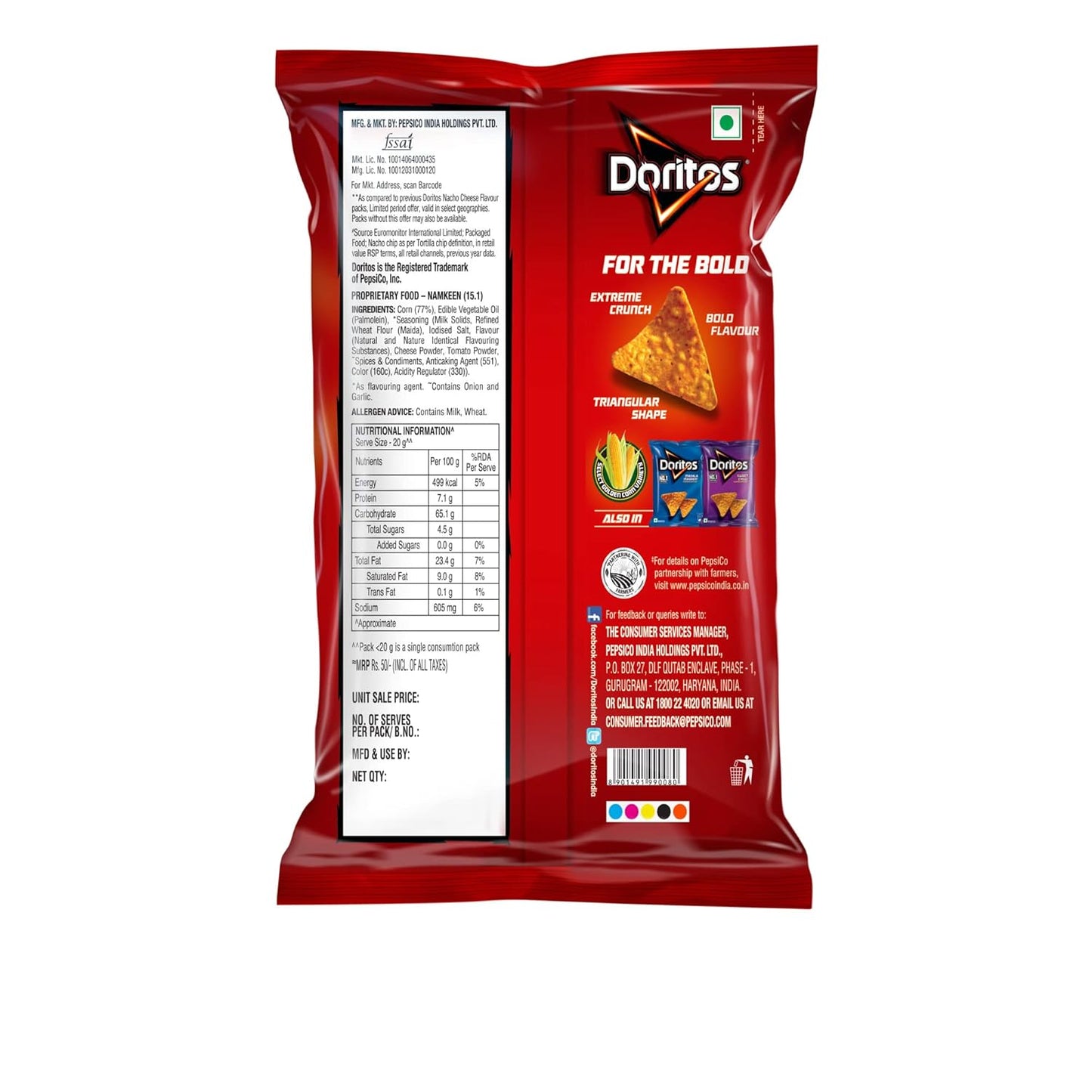 DORITOS NACHO CHEESE