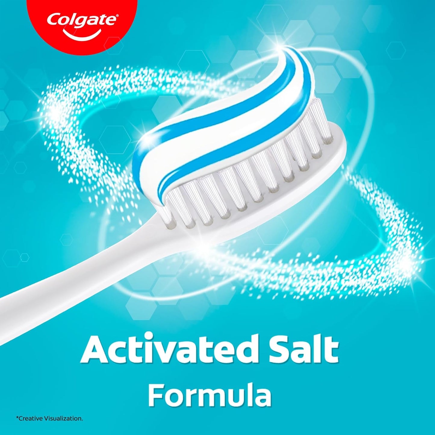 Colgate Active Salt Toothpaste, Daily Germ Protection, Pack of 100g, Toothpaste with Salt and Mint, Healthy Gums & Teeth, Tooth paste that Fights Germs & Provides Fresh Breath