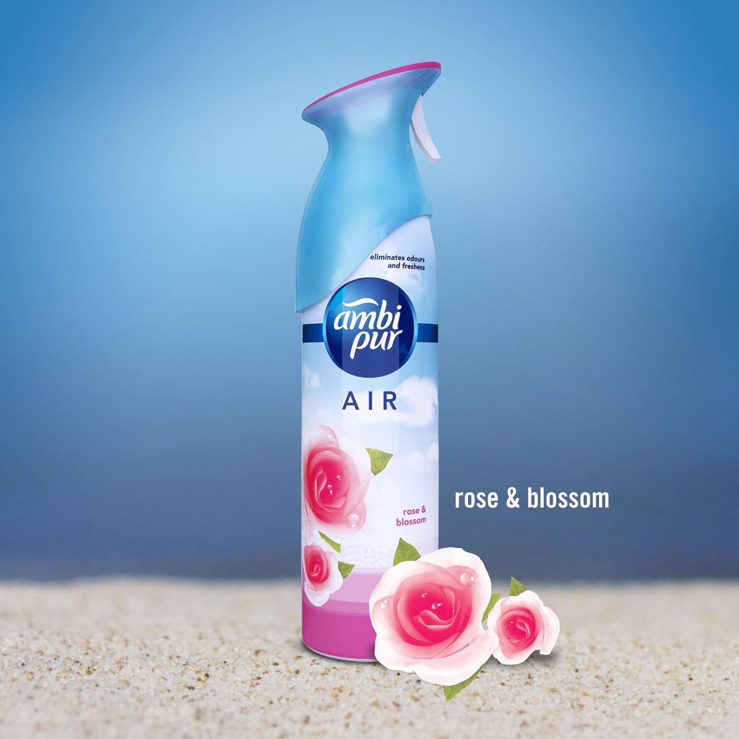 Ambi Pur Air Freshener Rose & Blossom - 275 ml, Spray