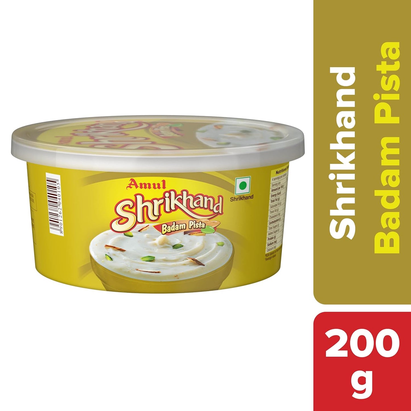 AMUL SHRIKHAND BADAM PISTA 200G