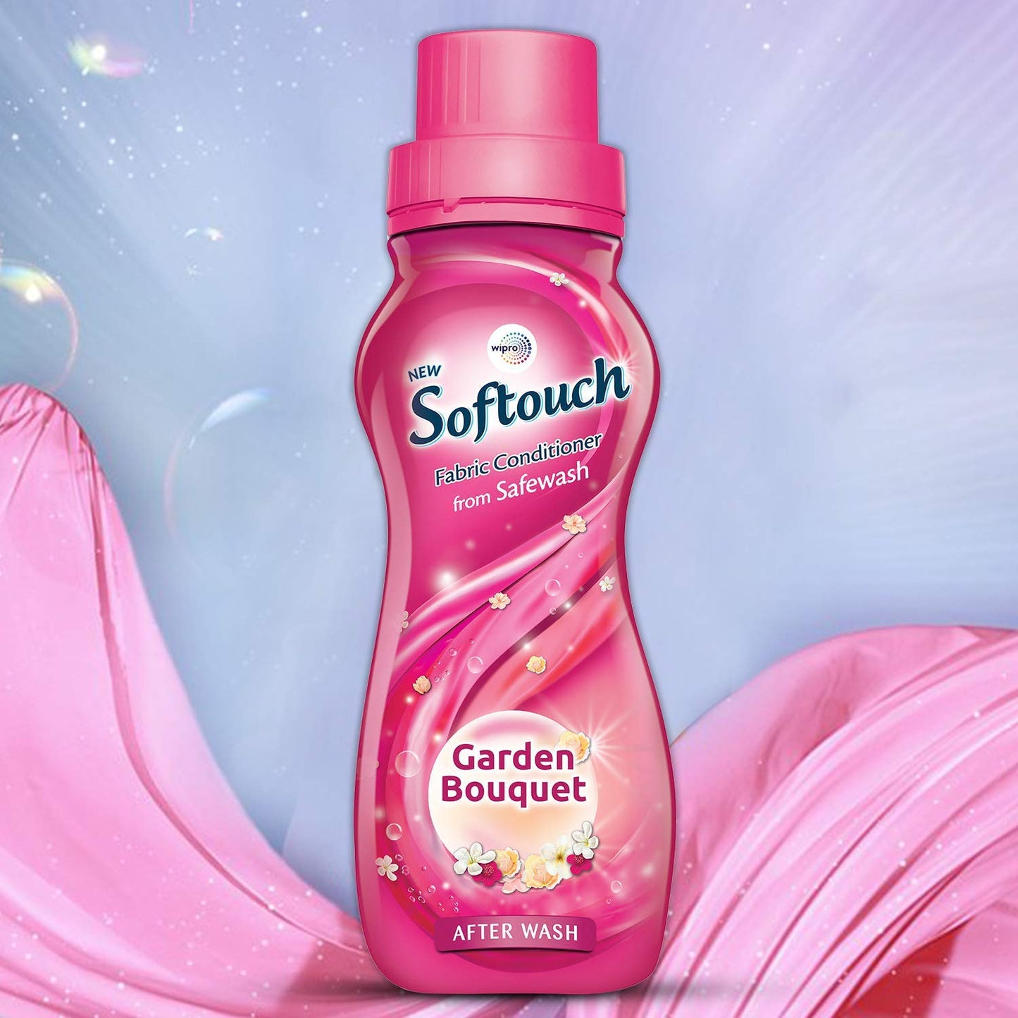 Softouch Fabric Conditioner Garden Bouquet, 220 ml