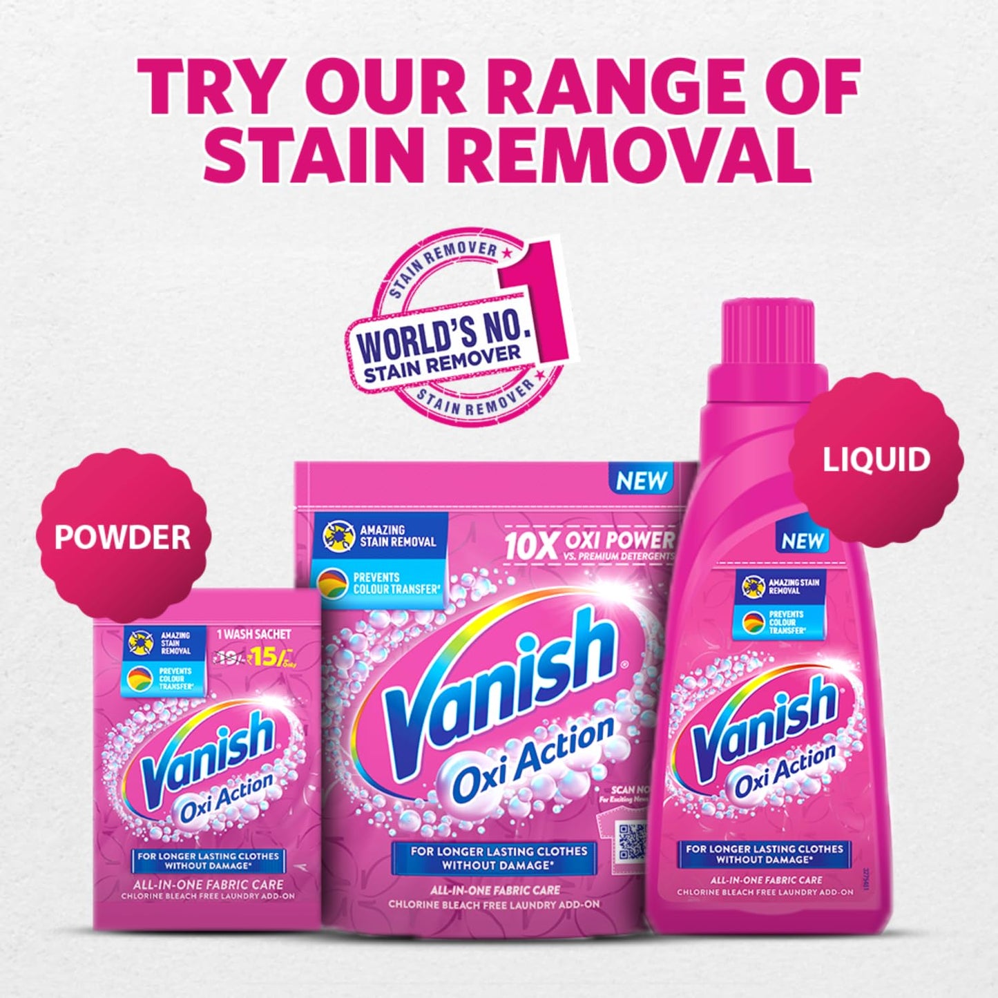 VANISH OXI ACTION LIQUID 400ML