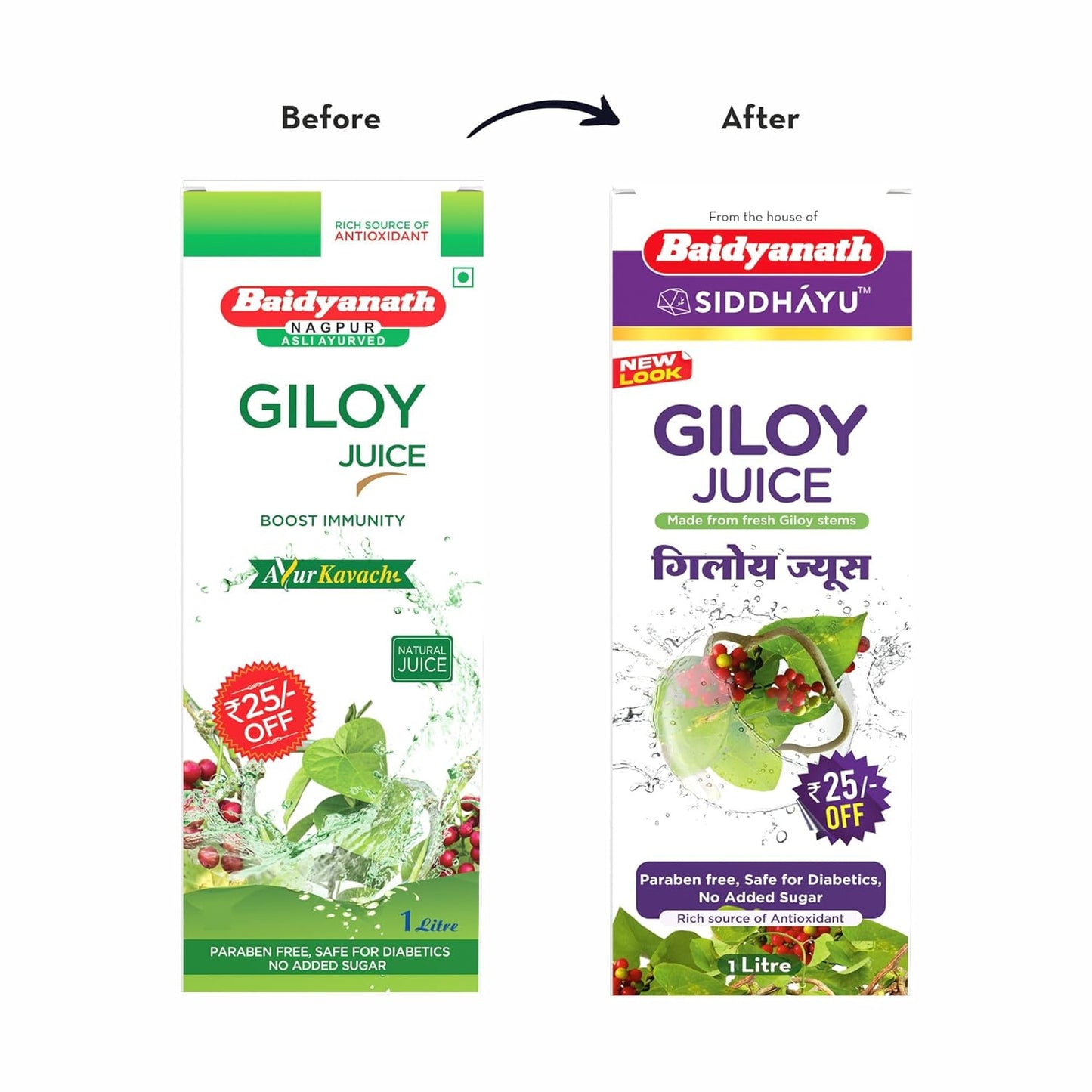 BAIDYANATH GILOY JUICE 1000ML