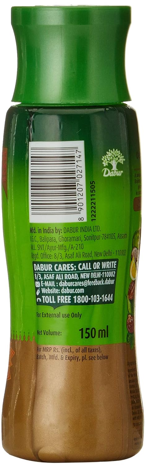 Vatika coconut oil 150ml free dabur red paste42g
