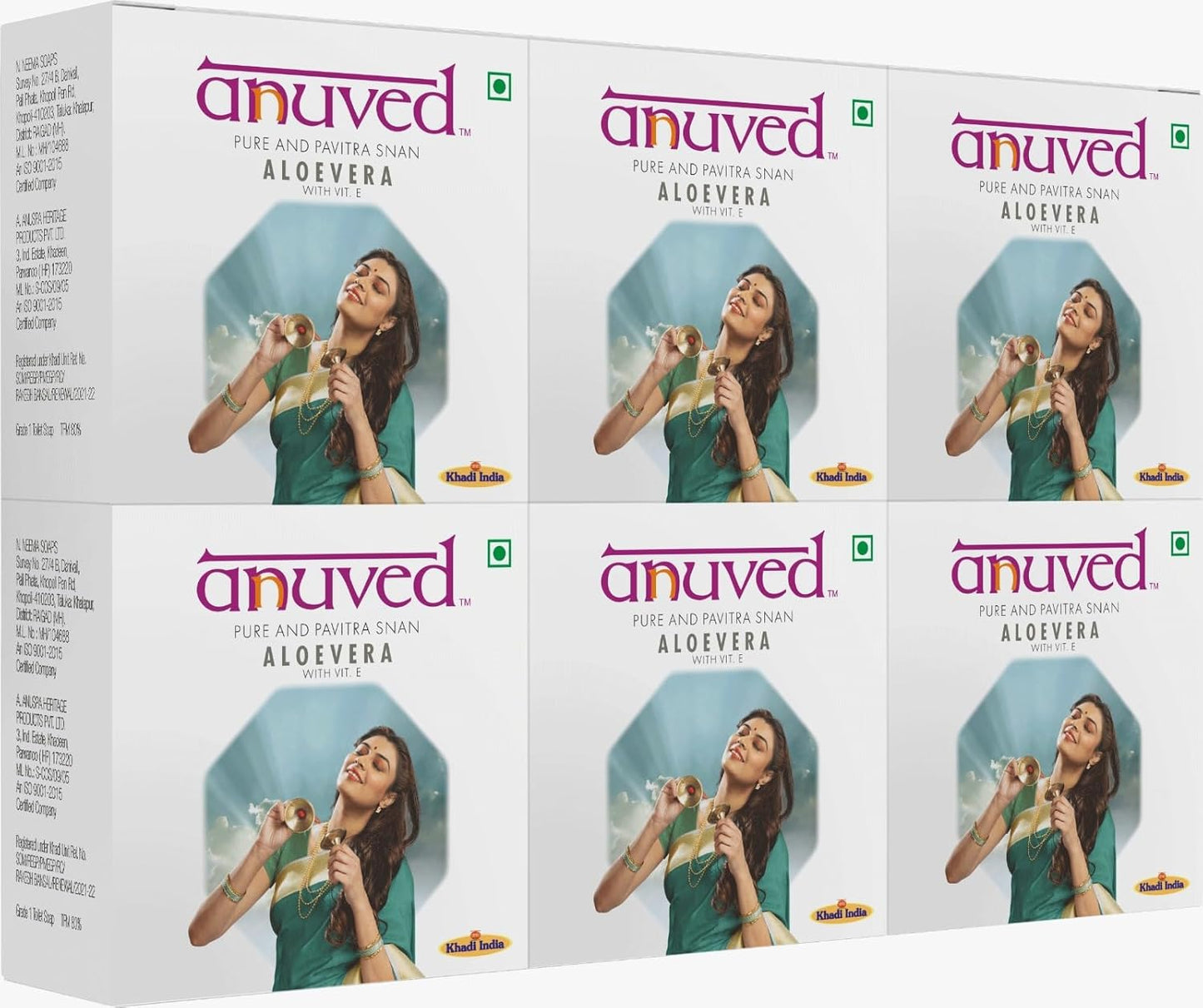 ANUVED ALOE +VIT E SOAP