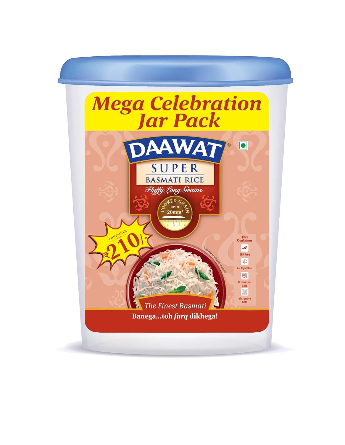 DAAWAT SUPER BASMATI RICE 2KG