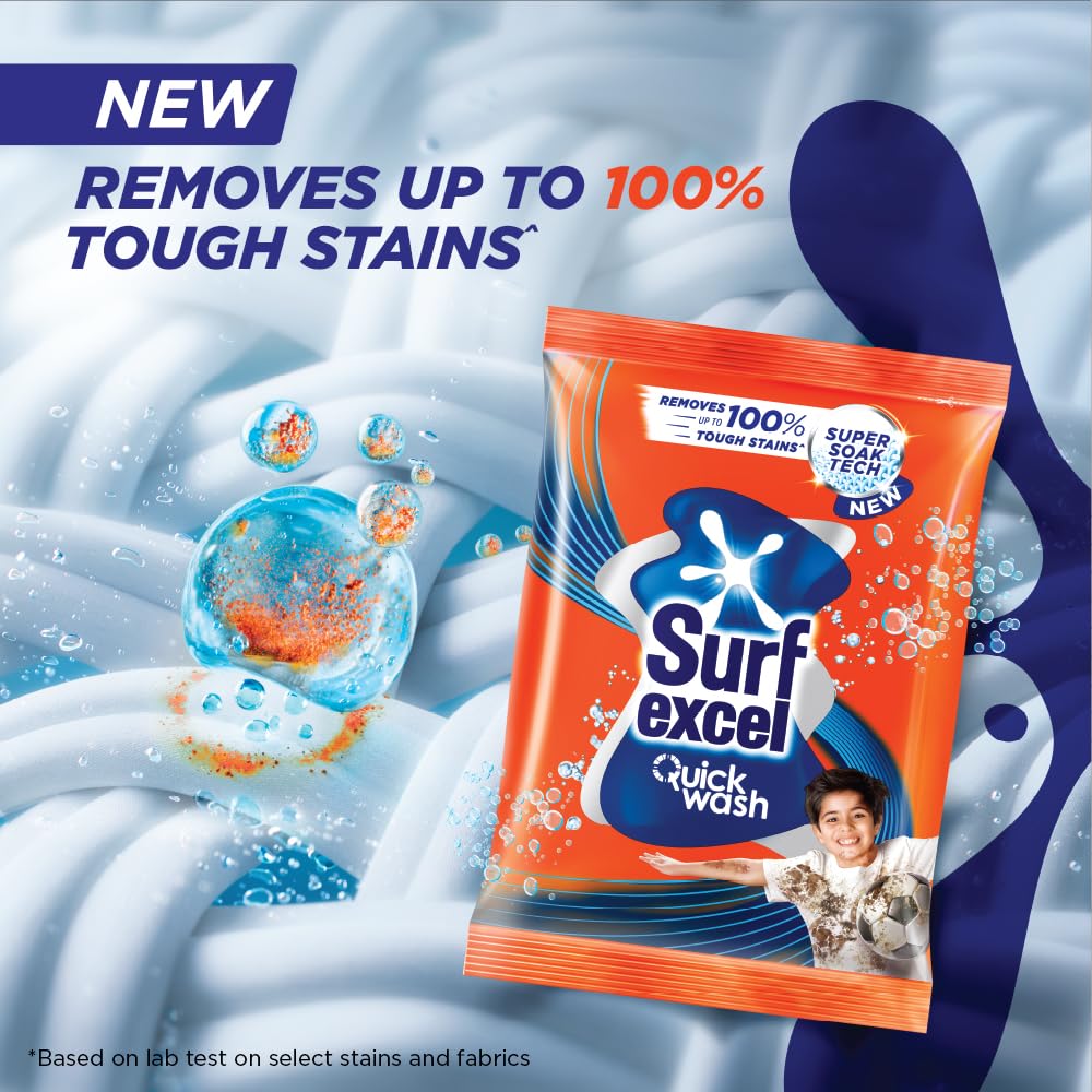 Surf Excel Quick Wash Detergent Powder 1 kg