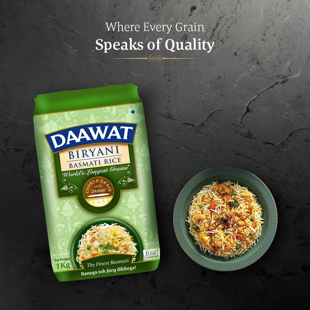 Daawat biryani basmati rice 1kg