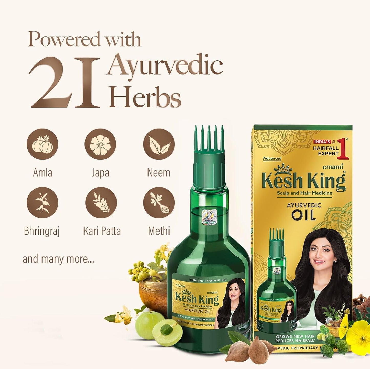 Kesh king hair oil 100ml