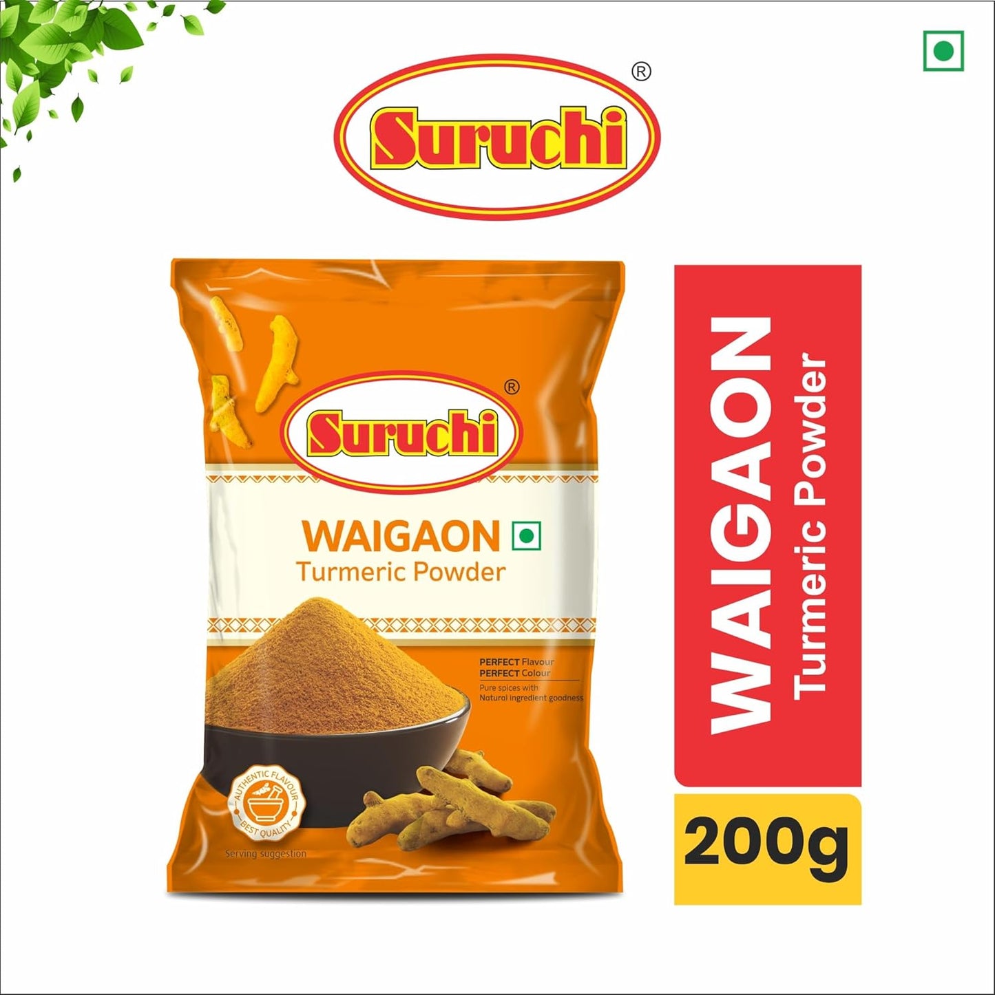 Suruchi Waigaon Turmeric Powder - 200g
