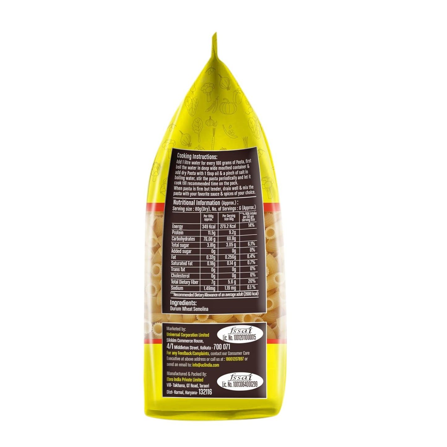 DISANO Elbows Pasta,500gm,100% Durum Wheat,No Maida,High Protein & Fiber