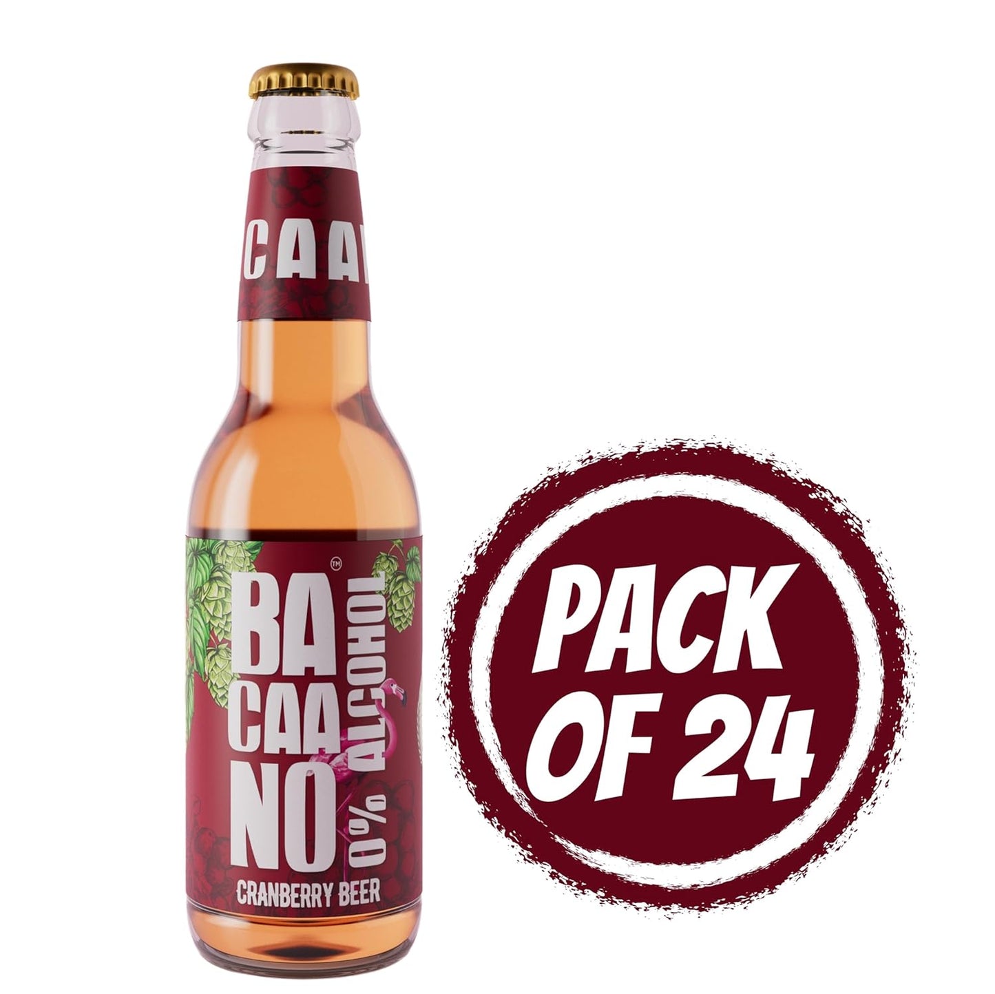BACAANO NA CRANBERRY BEER 330ML
