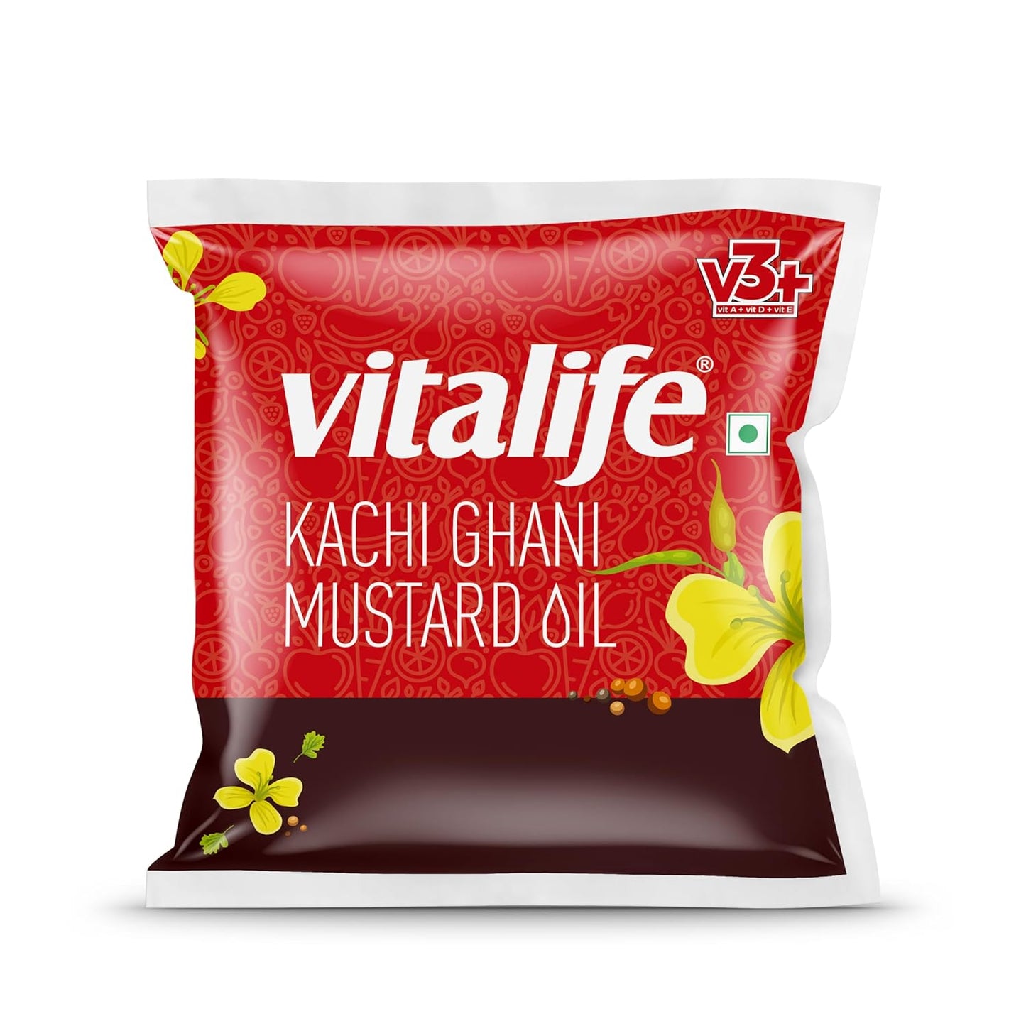 Vitalife Kachi Ghani Mustard Oil 500ml