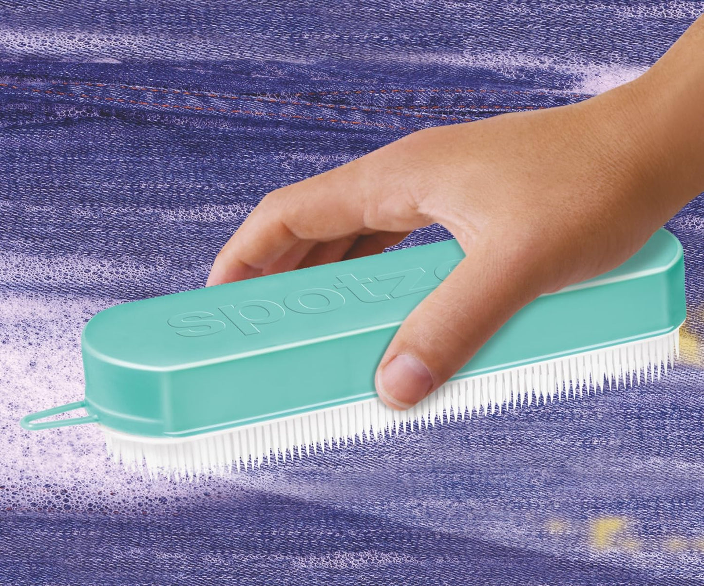 Spotzero Comfy Max Cloth Cleaning Brush (Aqual Green)