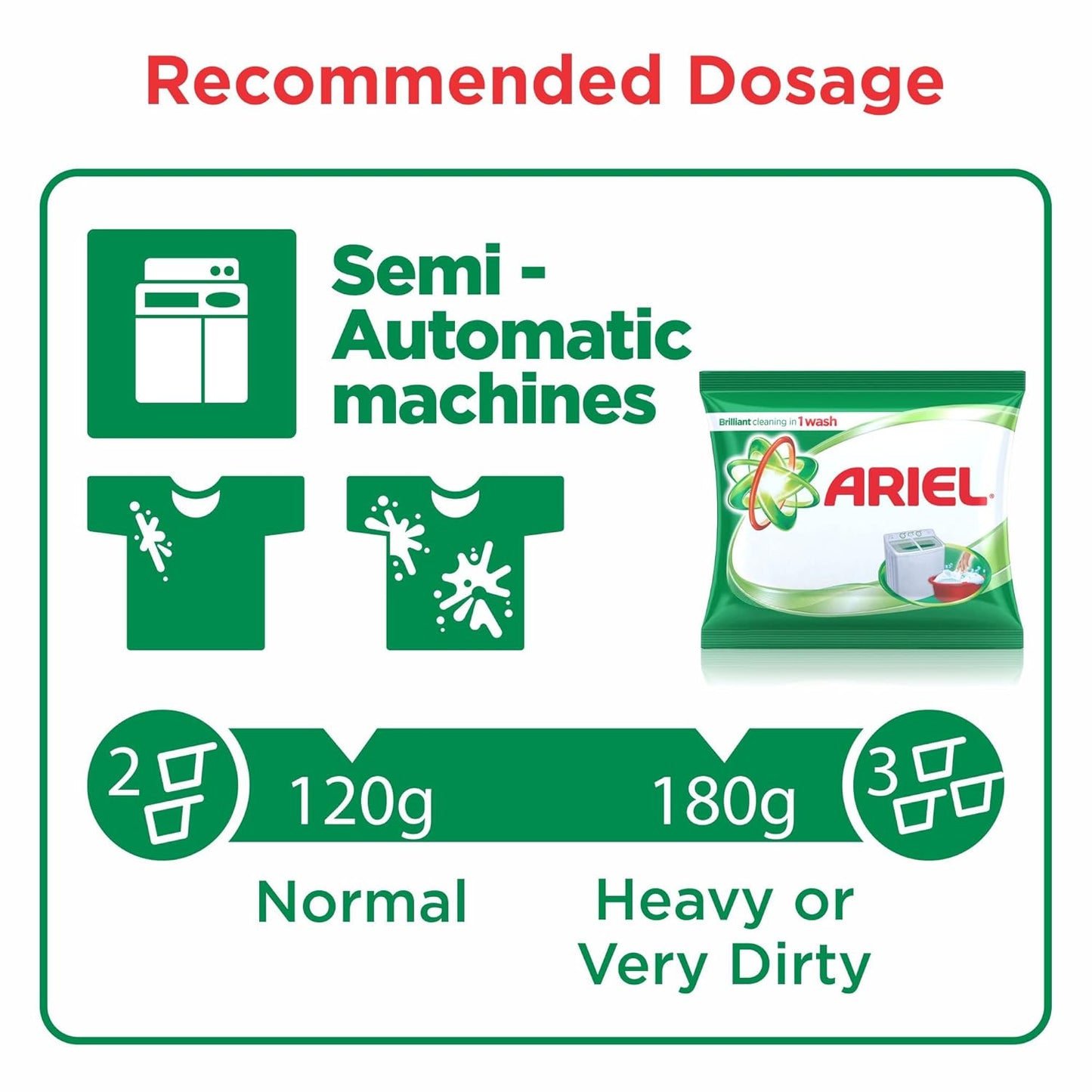 ARIEL COMPLETE+ POWDER 500G