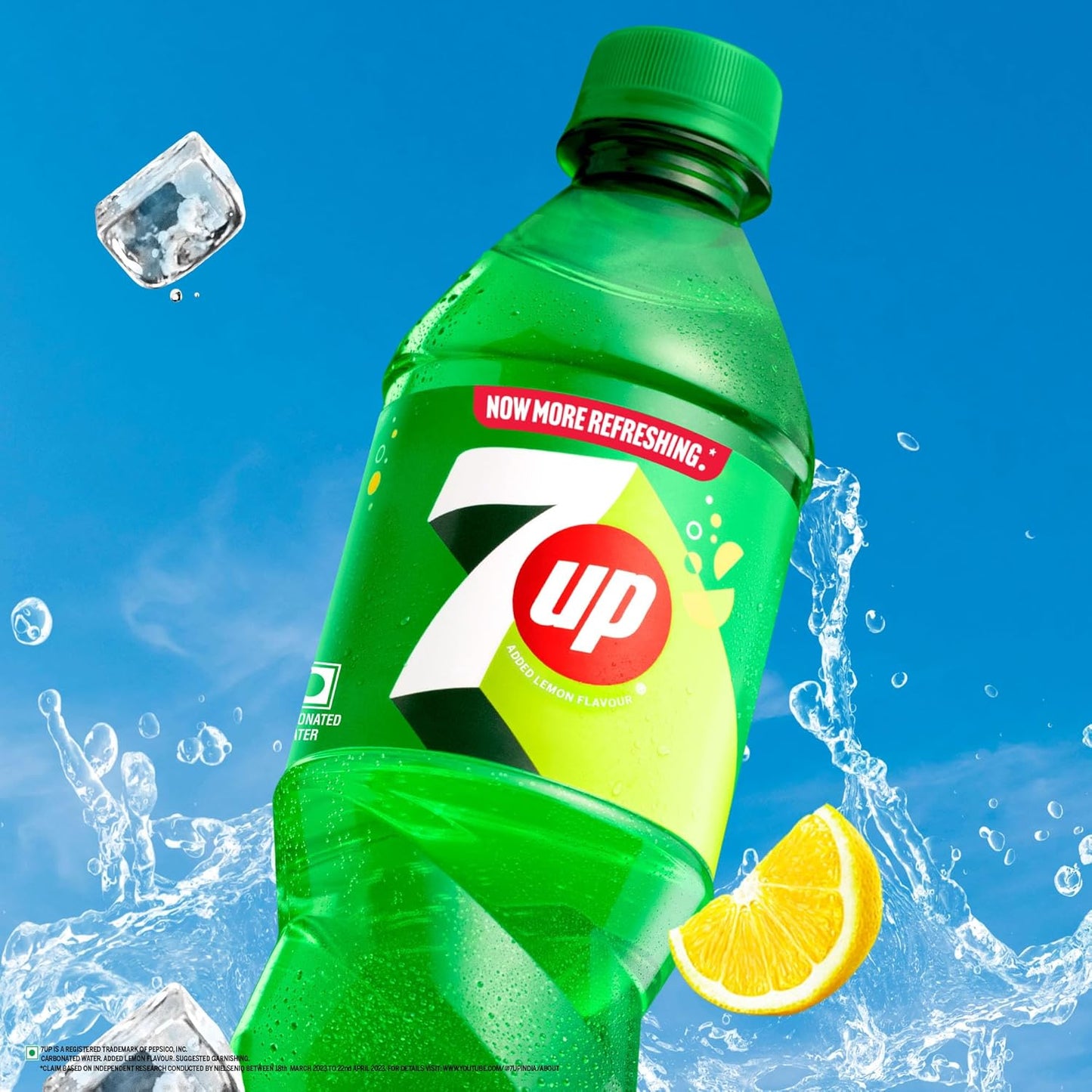 7UP Lemon Soft Drink, 750Ml