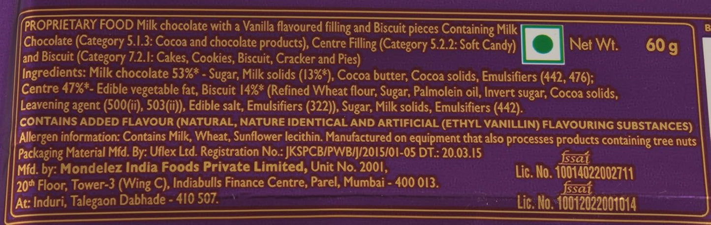 Cadbury Dairy Milk Silk Oreo Chocolate Bar, 124Gm
