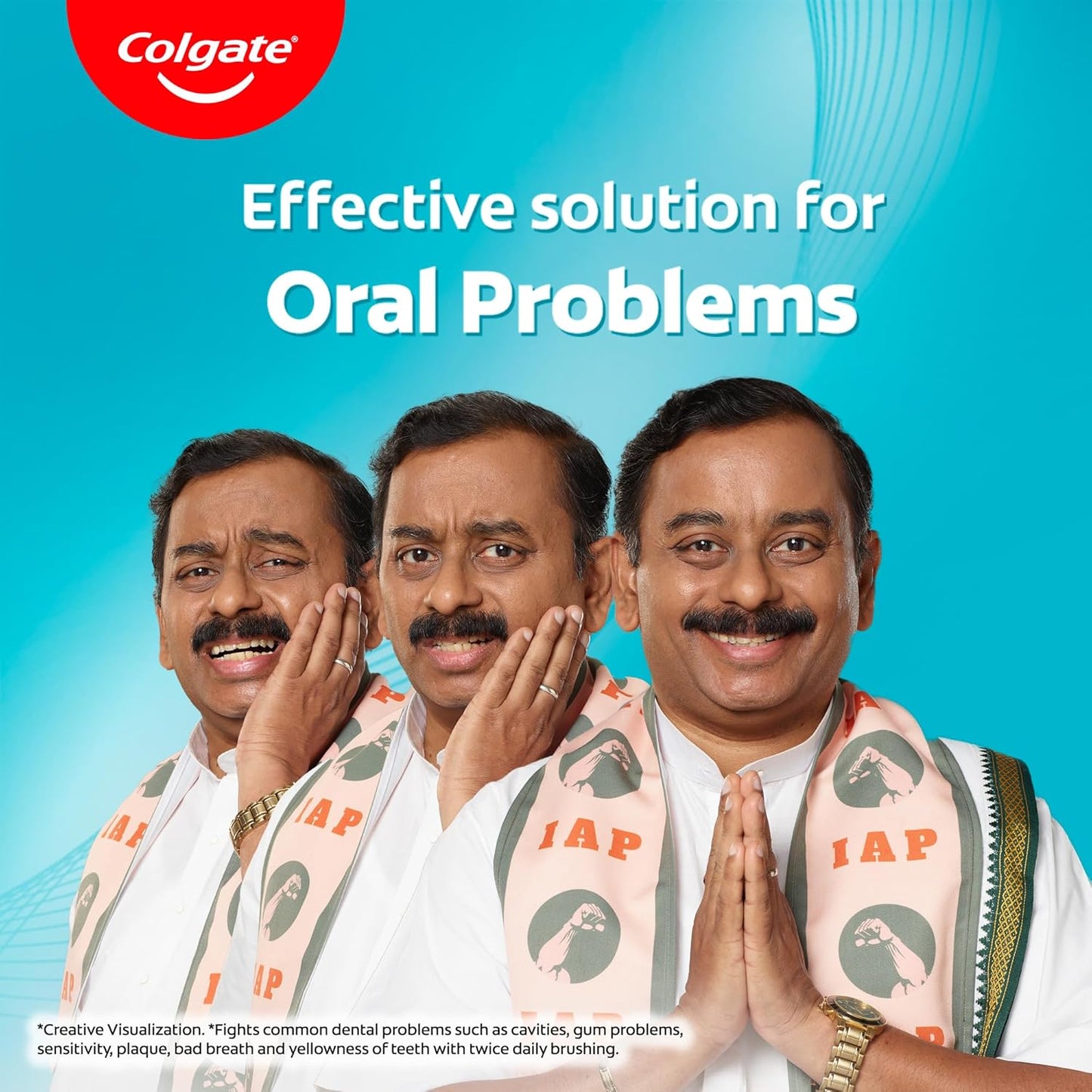 Colgate Active Salt Toothpaste, Daily Germ Protection, Pack of 100g, Toothpaste with Salt and Mint, Healthy Gums & Teeth, Tooth paste that Fights Germs & Provides Fresh Breath