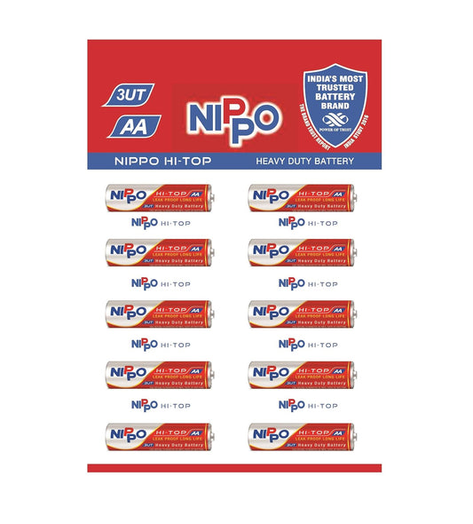 Nippo UM-3UT Hi- Top AA Battery (Red)