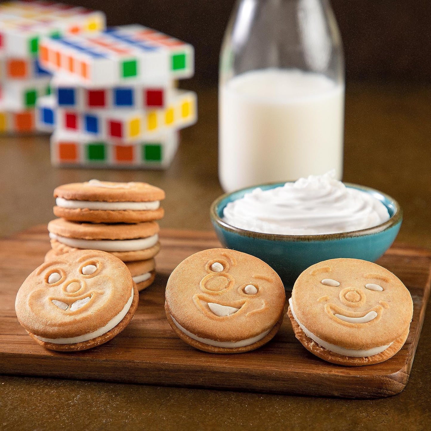 Britannia Milk Bikis Milk Cream Biscuits,112 Gram