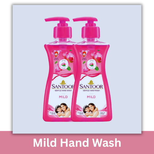 Santoor Mild HW 200ML 1+1