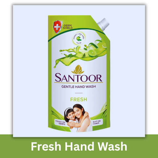 Santoor Fresh Hand Wash 700ml