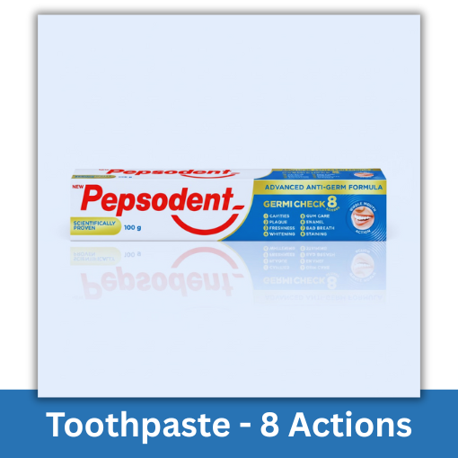 PEPSODENT GERMICHECK 8 ACTIONS 100G