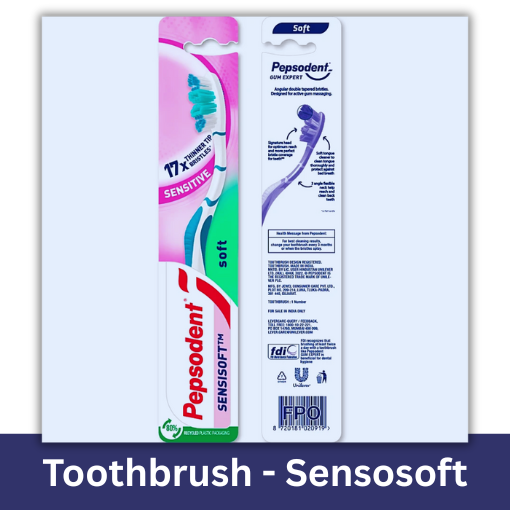 PEPSODENT SENSISOFT TOOTHBRUSH