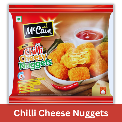 CHILLI CHEESY NUGGETS 250G