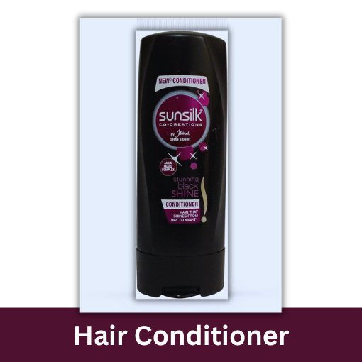 Sunsilk Hair Conditioner For All Skin Type Stunning Black Shine, 80Ml