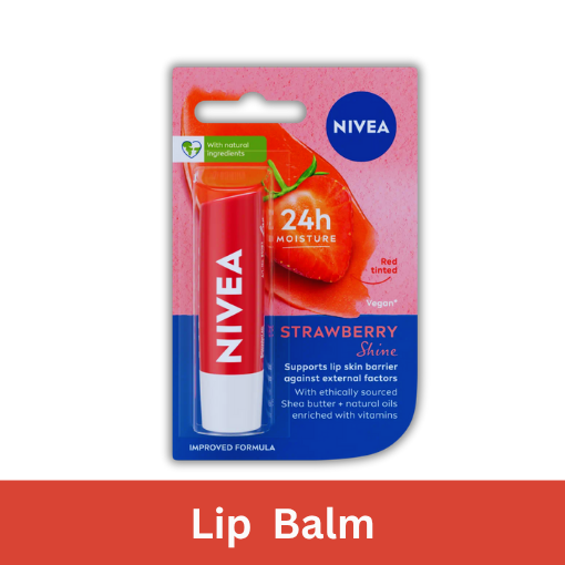 NIVEA STRAWBERRY LIP BALM