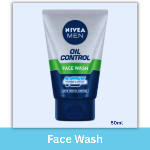 NIVEA MEN Oil Control FACE WASH 50GM
