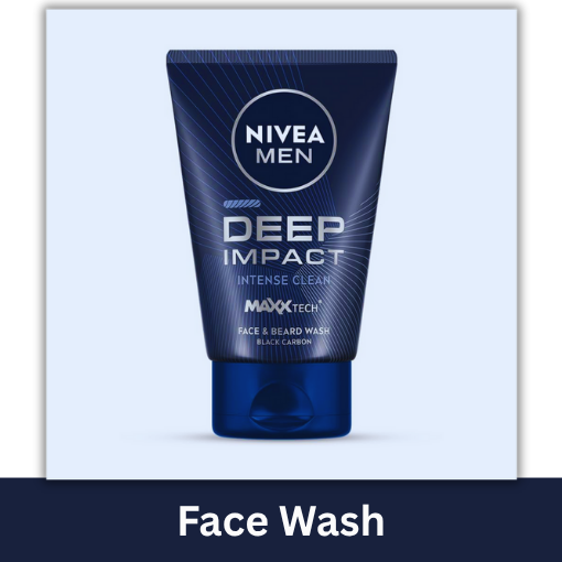 NIVEA MEN DEEP IMPACT FACE WASH