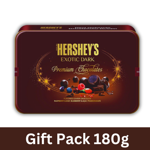 HERSHEYS EXOTIC DARK CELEBRATION 180G – SAMYAK MART