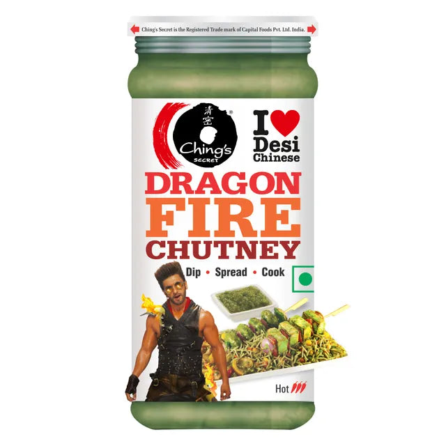 CHINGS DRAGON FIRE CHUTNEY 250G