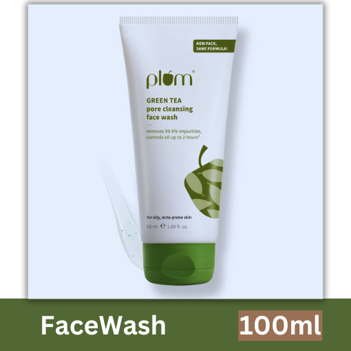 PLUM GREEN TEA PORE CLEANSING FACE WASH 100ML