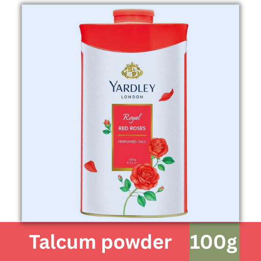 YARDLEY TALC RED ROSES 100G