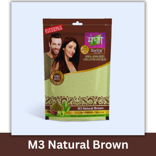 STERLING MEGHA M3 NATURAL BROWN 45G