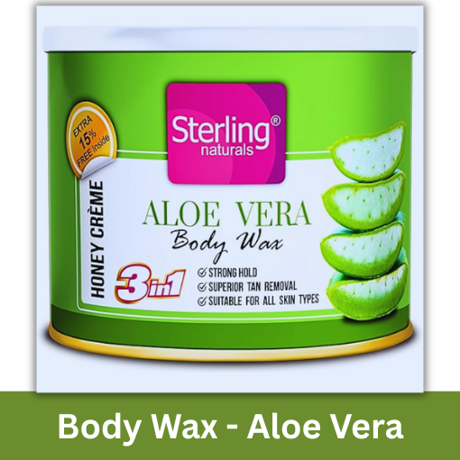 STERLING ALOE VERA BODY WAX 250G
