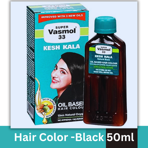 SUPER VASMOL 33 KESH KALA 50ML