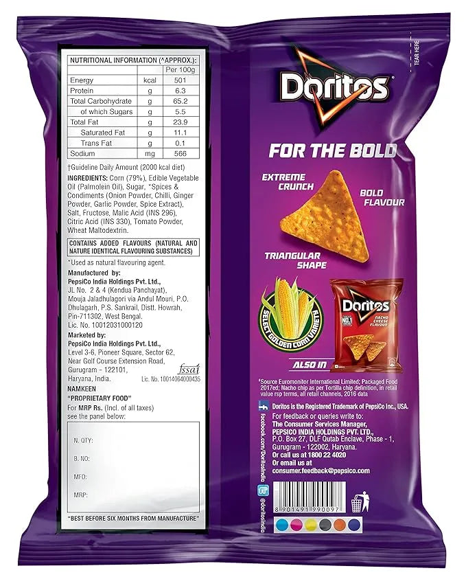 DORITOS SWEET CHILLI