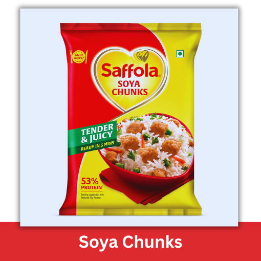 SAFFOLA SOYA CHUNKS 400G