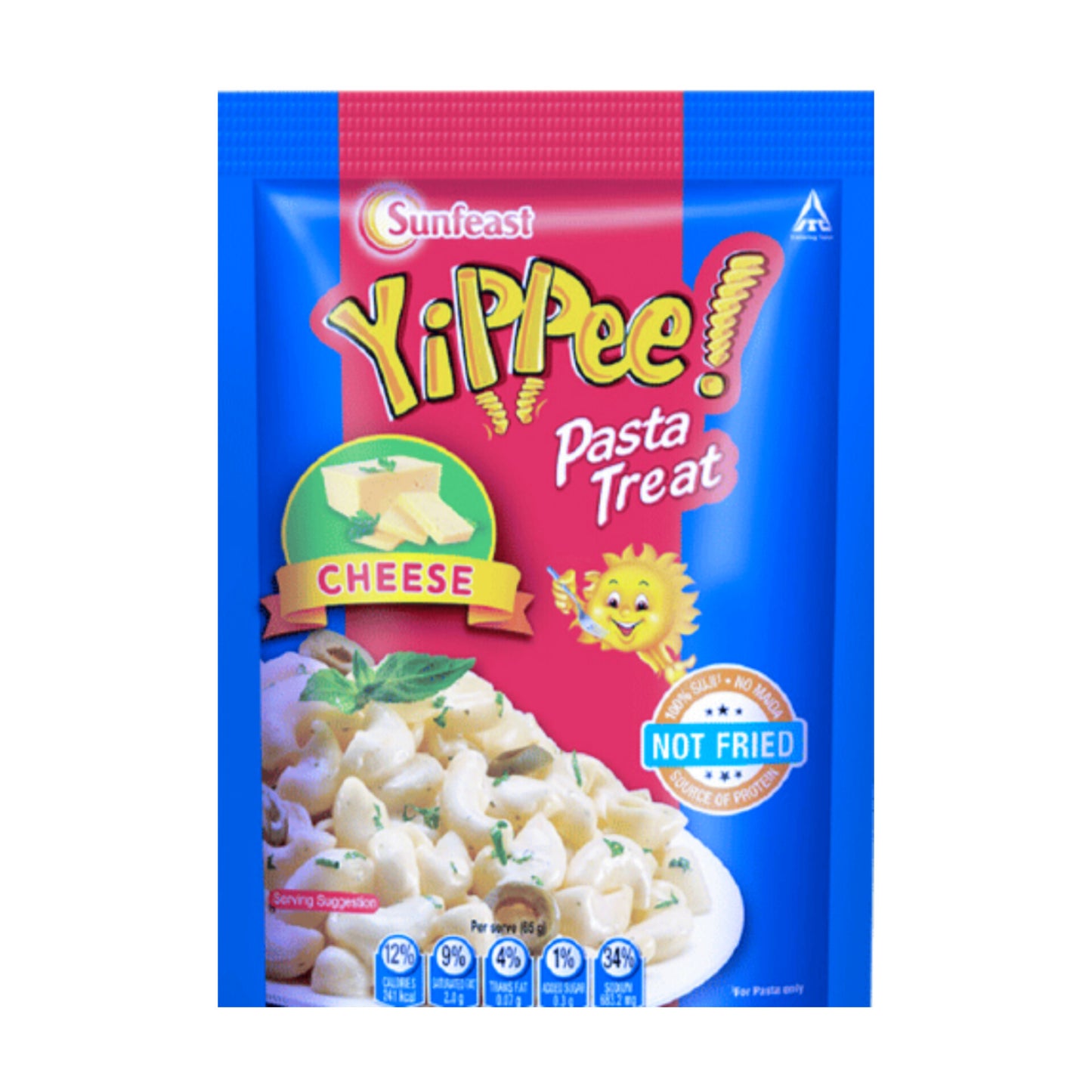 YIPPEE PASTA TREAT CHEESE 65G