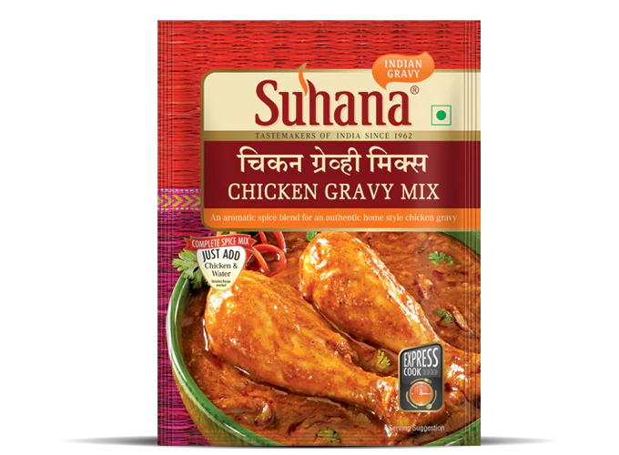Suhana Chicken Gravy Spice Mix Pouch