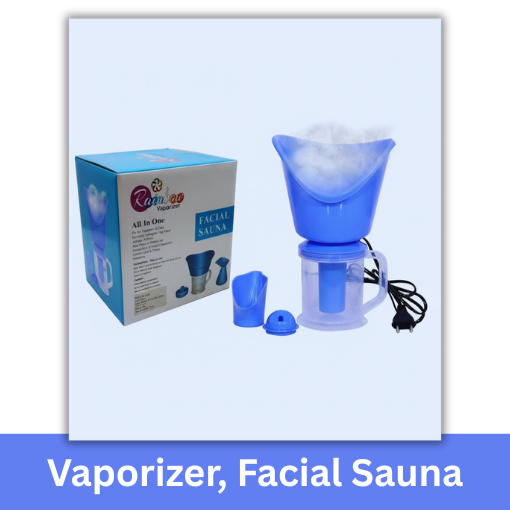 RAINBOW VAPORIZER FACIAL SAUNA BLUE