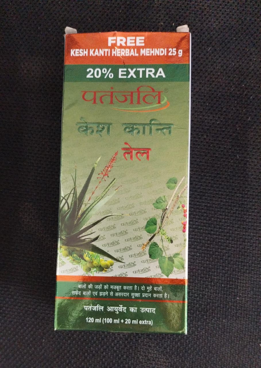 PATANJALI KESH KANTI OIL 120 ML.