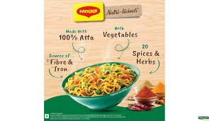 MAGGI VEG AATA NOODLES 72.5