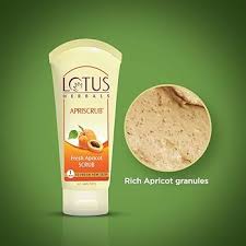 LOTUS HERBALS APRICOT SCRUB 60G