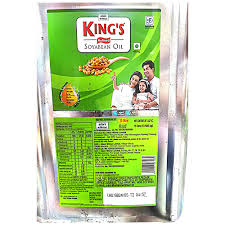 KINGS SOYA OIL 15KG TIN