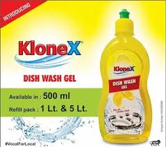 KLENX DISH WASH GEL 500ML